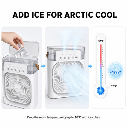 Ice tank cooling demonstration