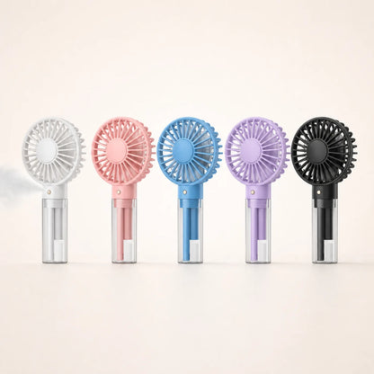 Hotseason Mist Mini Fan in hand