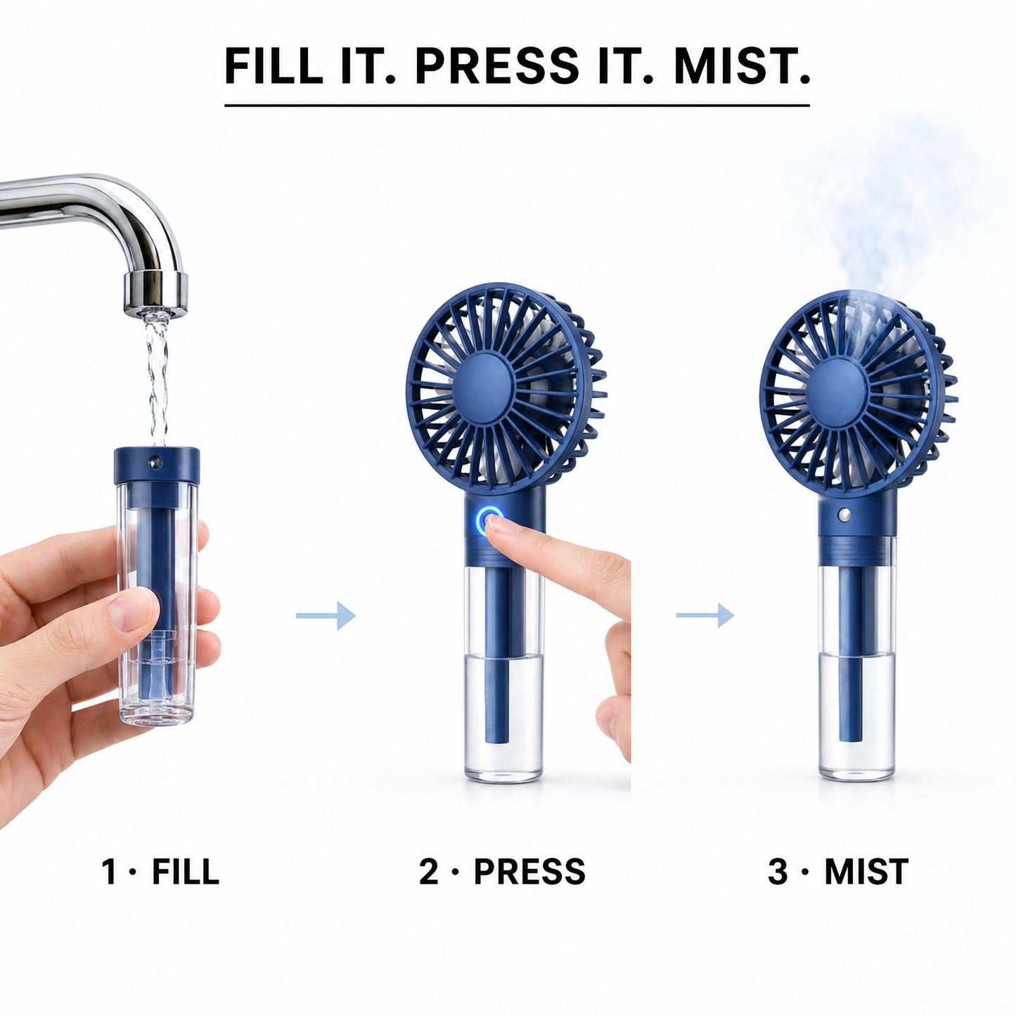 Hotseason Mist Mini Fan